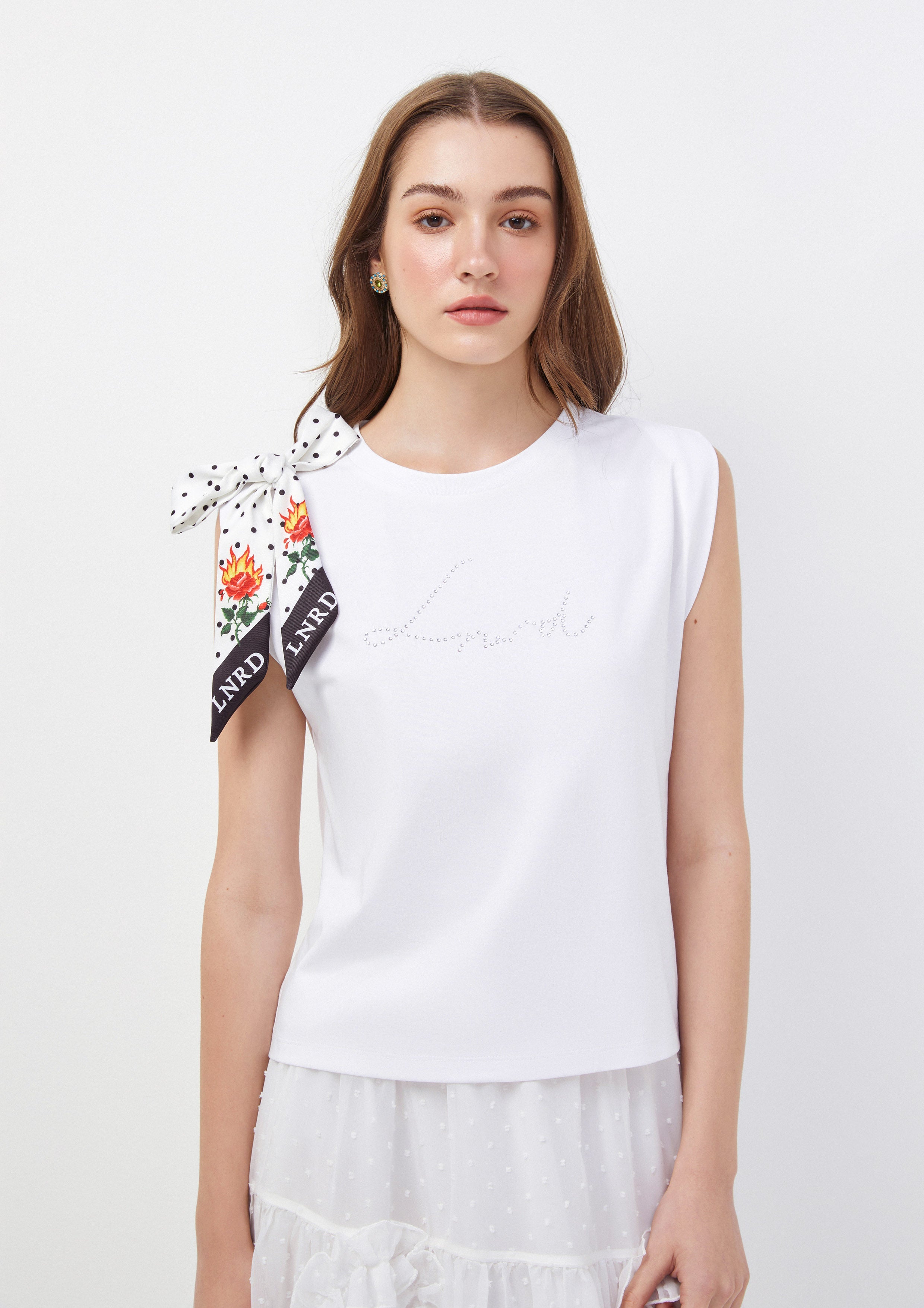 เสื้อยืด ประดับโบว์ Time To Grown Up