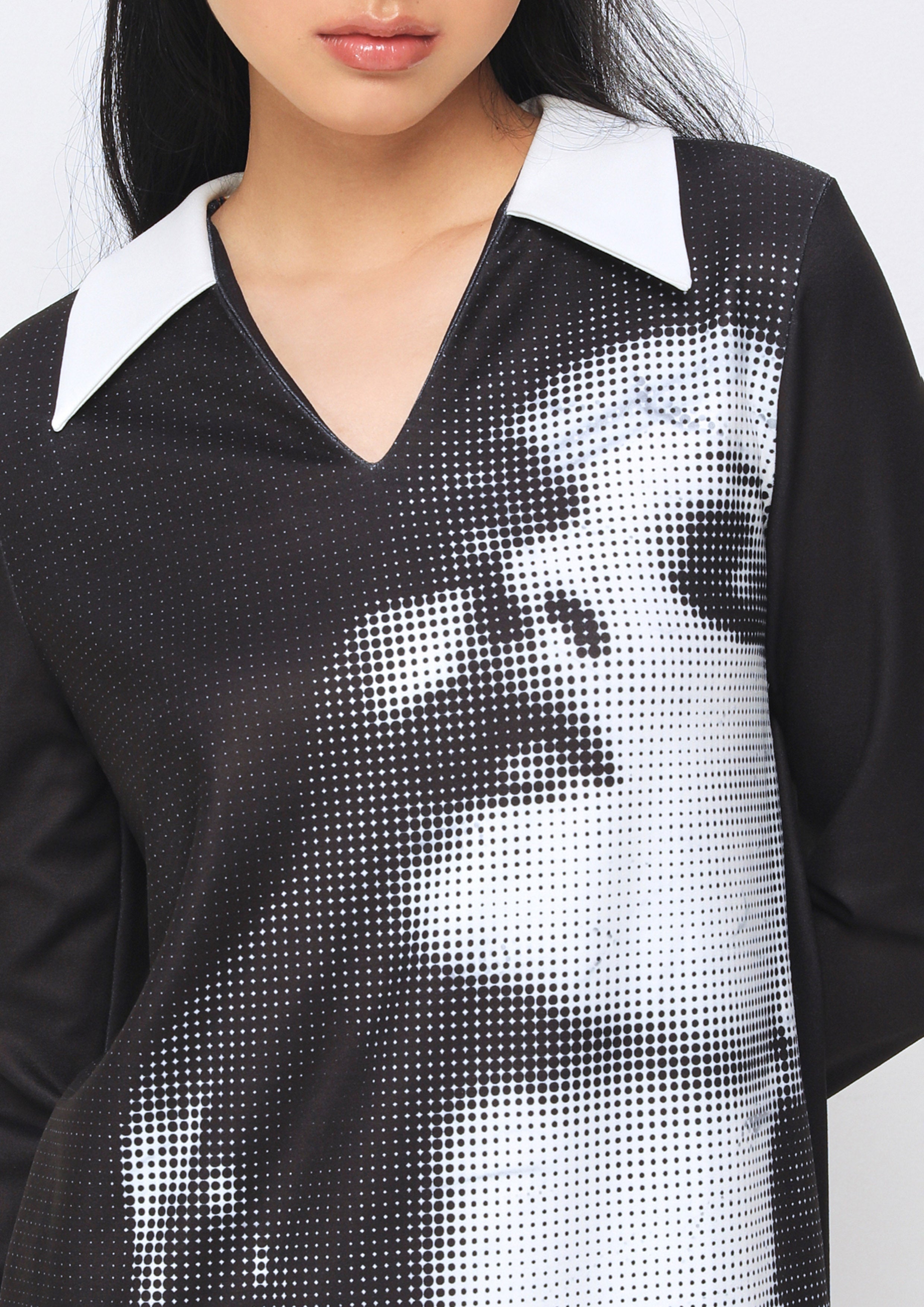 เดรสยาวพิมพ์ลาย คอลเลกชัน The Secret Agent