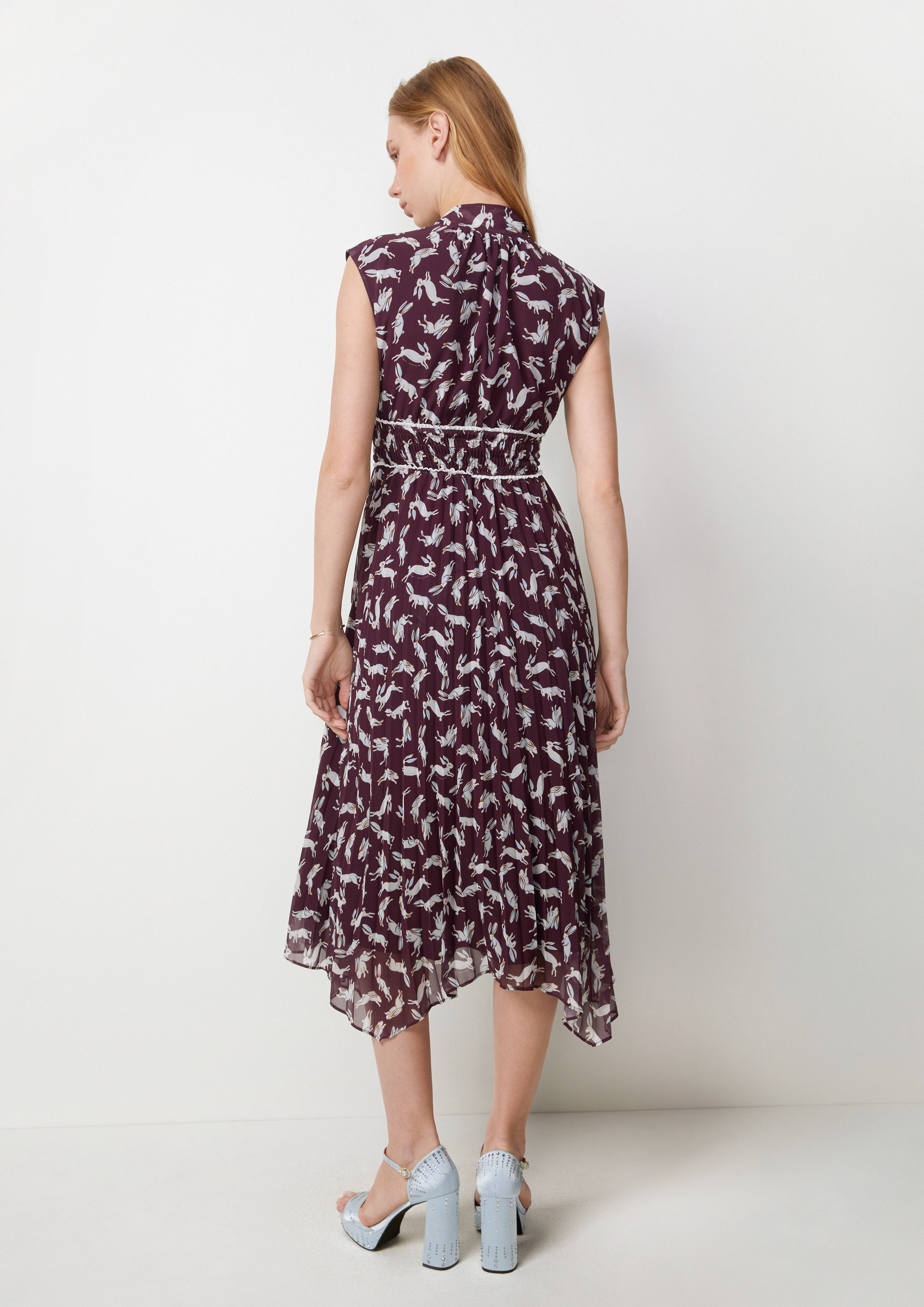 Bunnies Monogram Sleeveless Midi Dress Best Bunnies