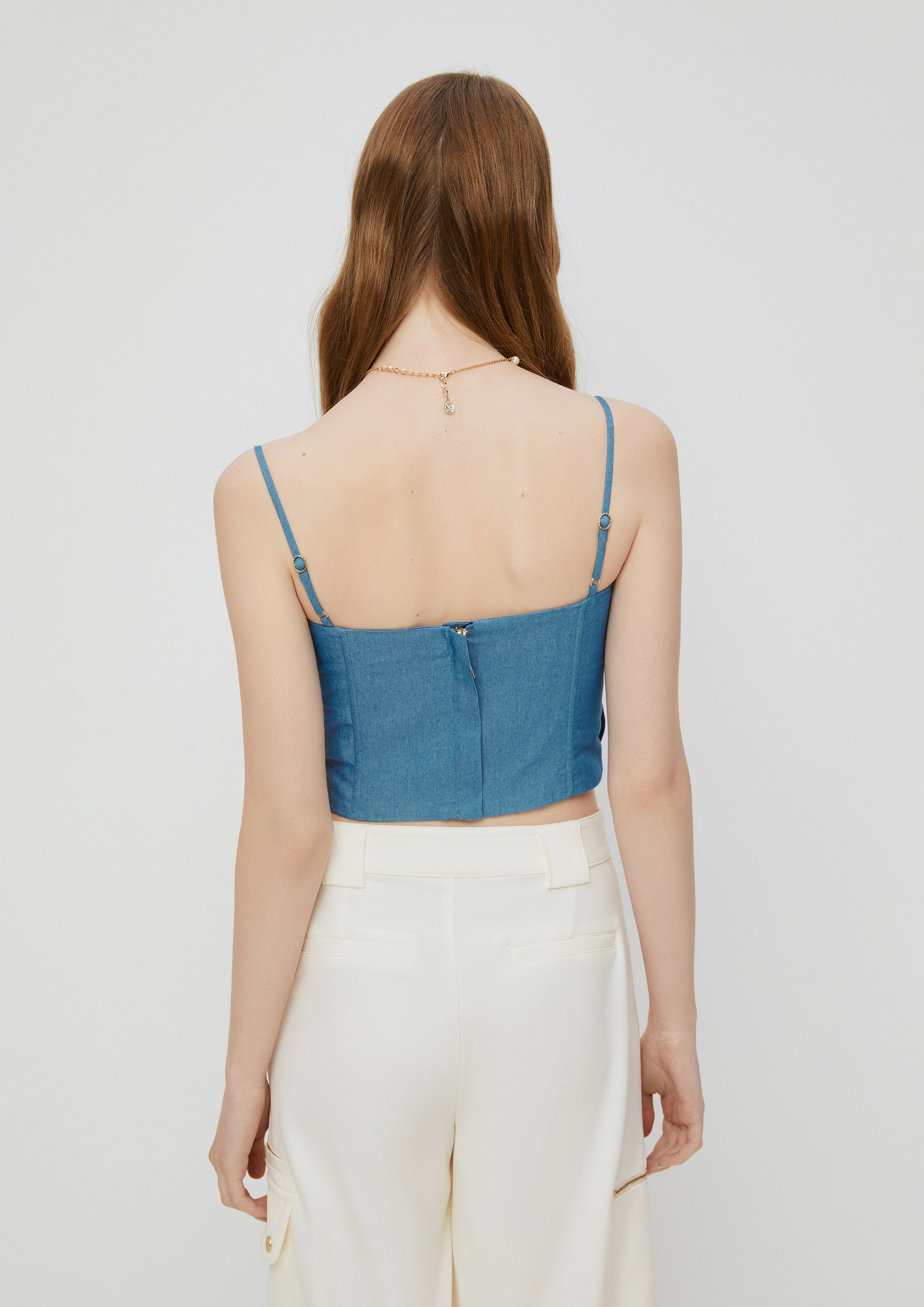 Spaghetti Strap Bow Top Roar Of Serengeti