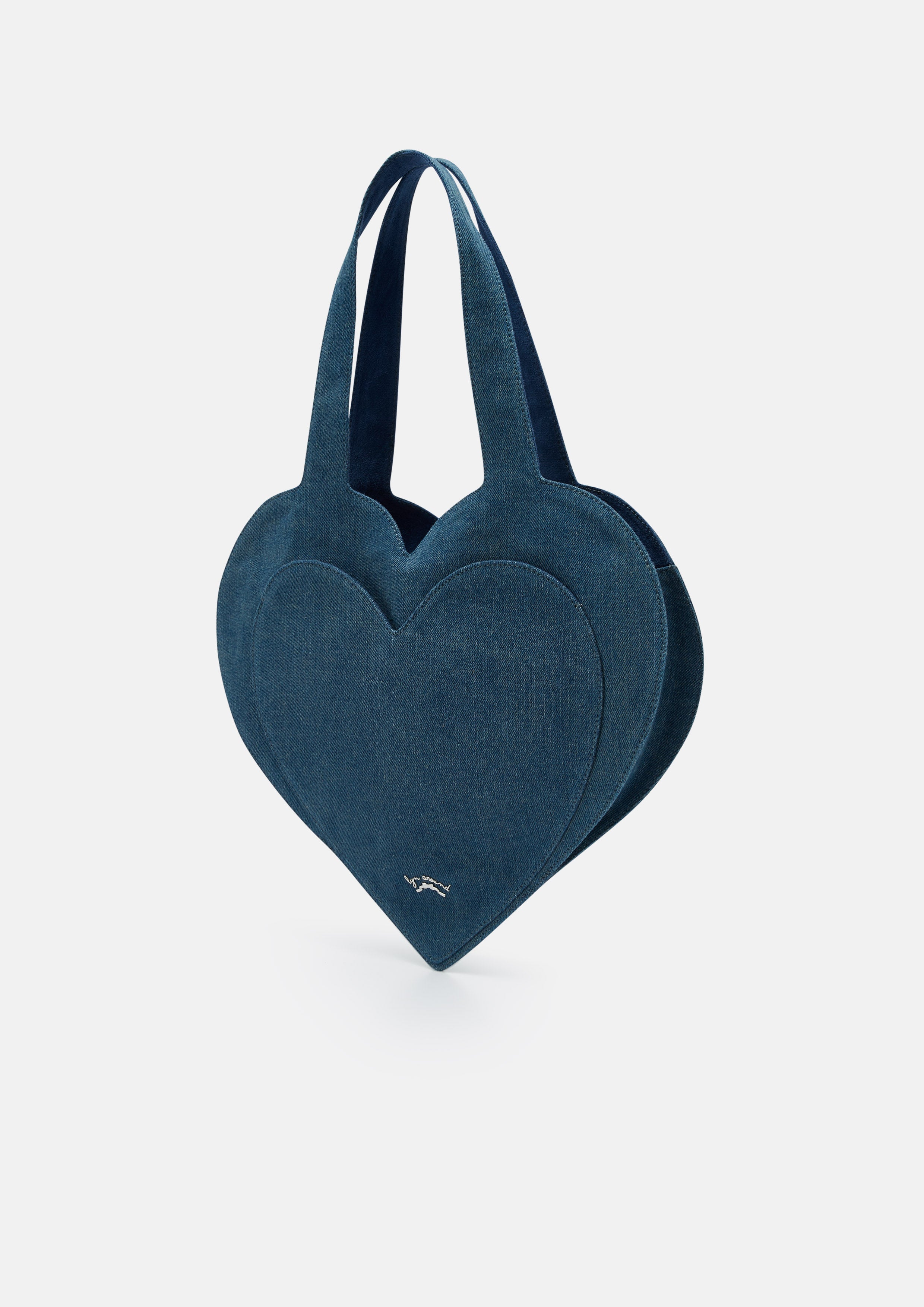 Heartaru Layer Denima Tote Bag